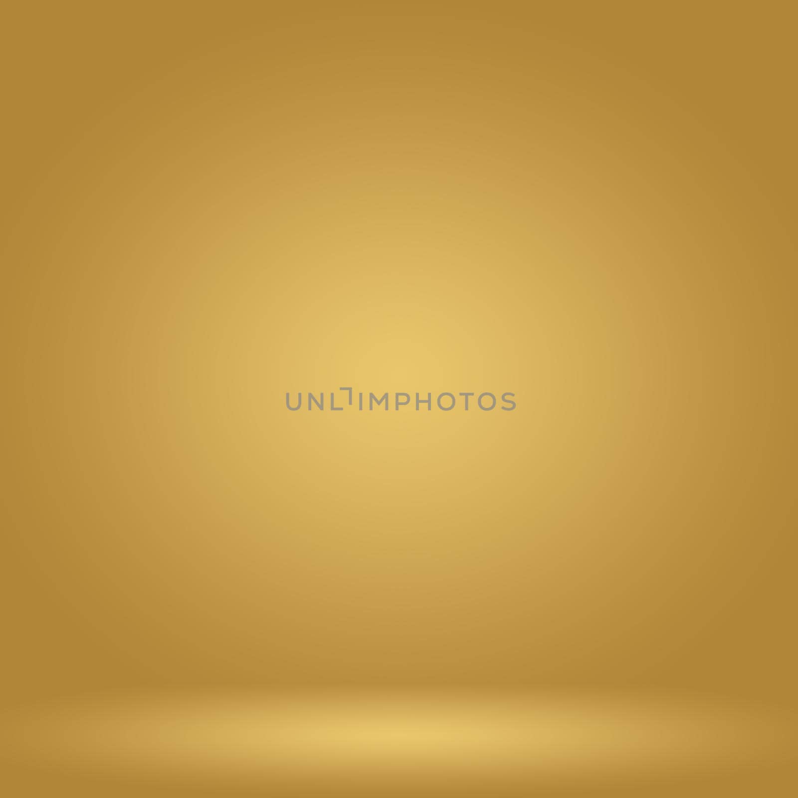 Abstract Luxury Gold yellow gradient studio wall, well use as background,layout,banner and product presentation