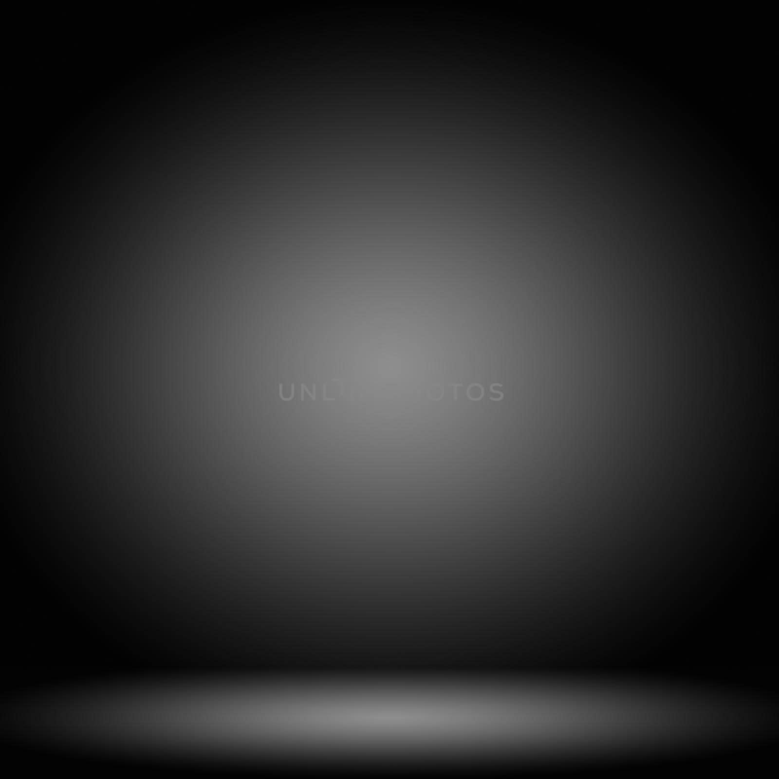 Abstract luxury blur dark grey and black gradient, used as background studio wall for display your products