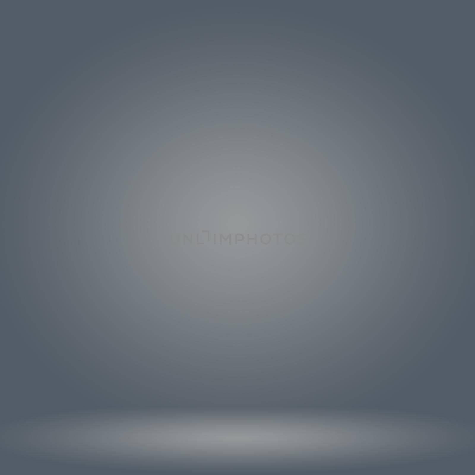 Abstract luxury blur Grey color gradient, used as background studio wall for display your products
