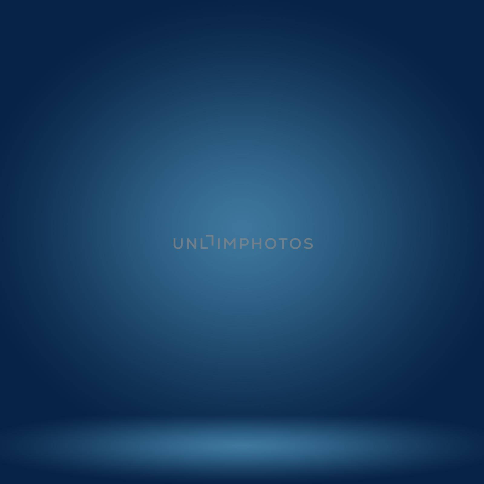 Abstract Luxury gradient Blue background. Smooth Dark blue with Black vignette Studio Banner. by Benzoix