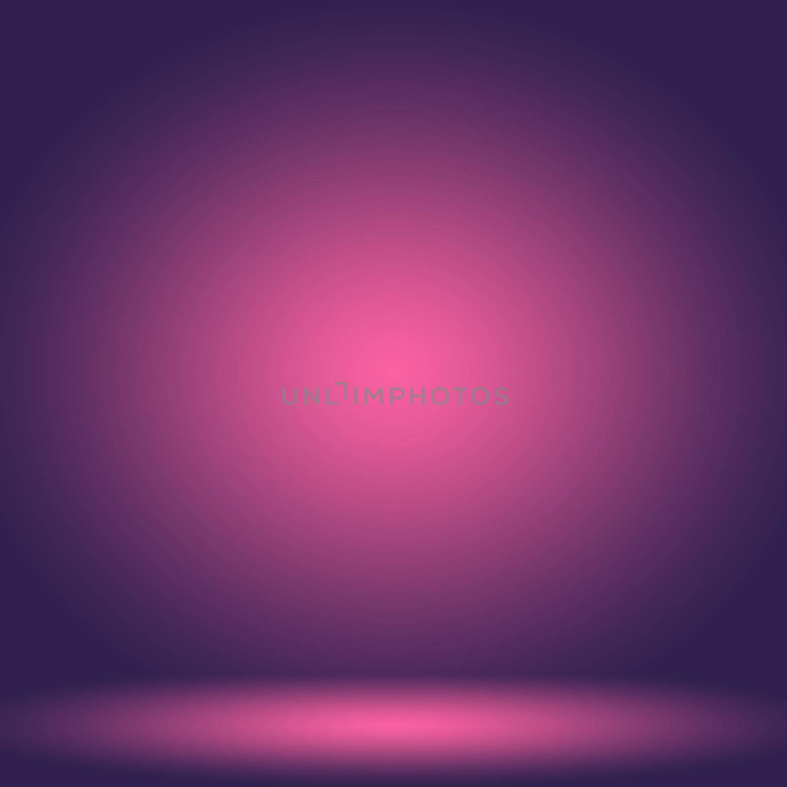 Studio Background Concept - abstract empty light gradient purple studio room background for product