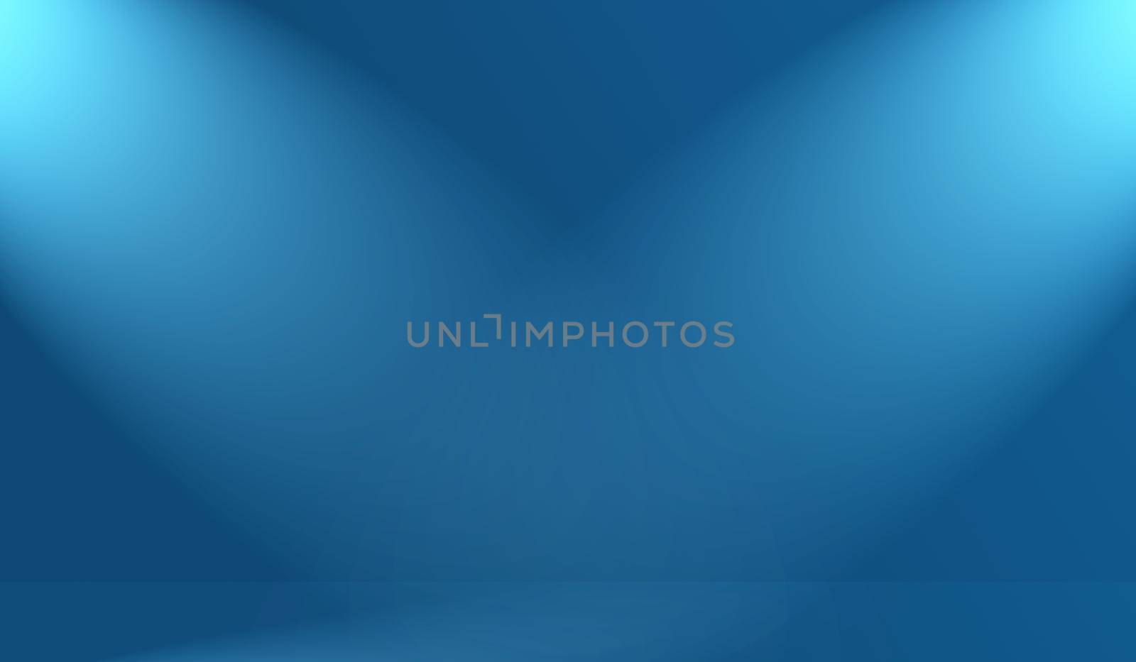 Abstract Luxury gradient Blue background. Smooth Dark blue with Black vignette Studio Banner