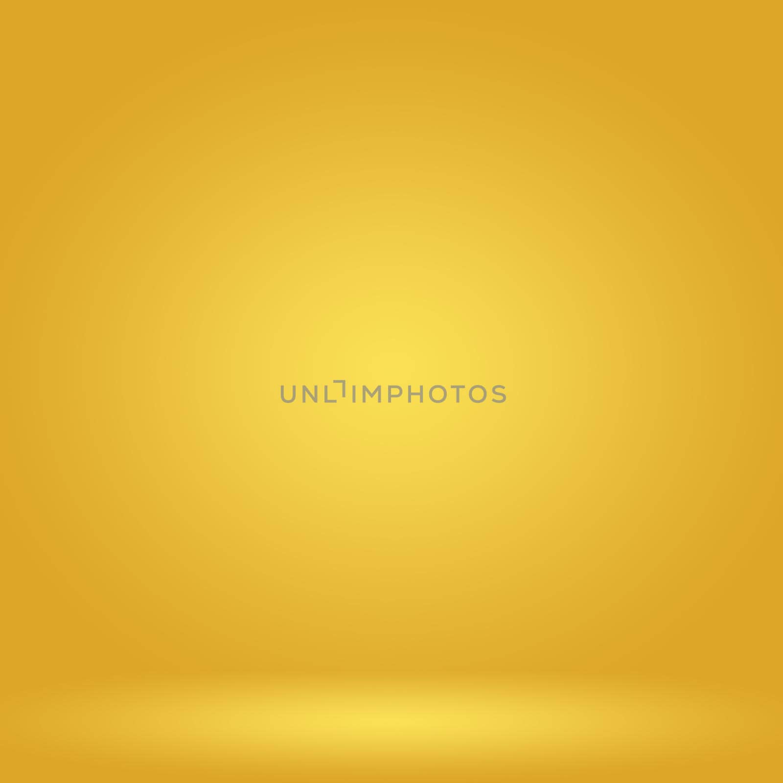 Abstract Luxury Gold yellow gradient studio wall, well use as background,layout,banner and product presentation