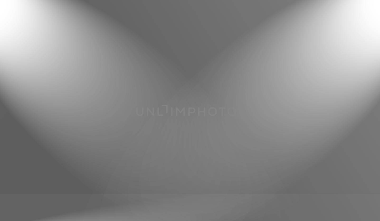 Abstract luxury blur Grey color gradient, used as background studio wall for display your products. by Benzoix