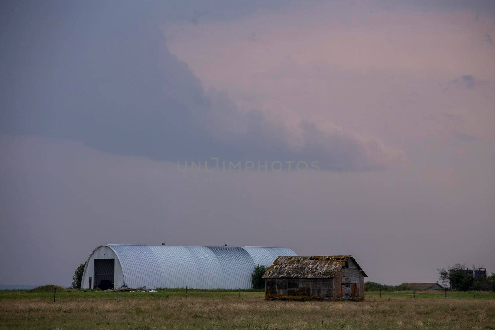 Prairie Storm Canada Summer time clouds warning