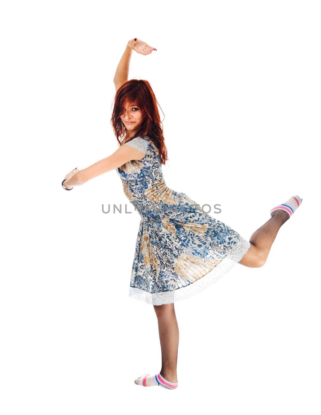 dancer isolated
