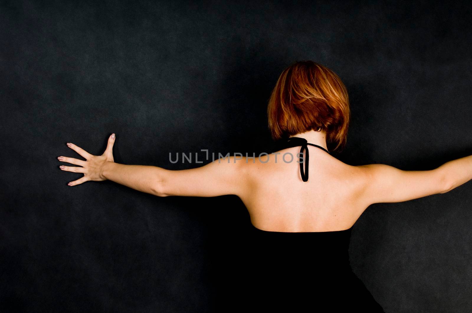 Portrait of a red haired.