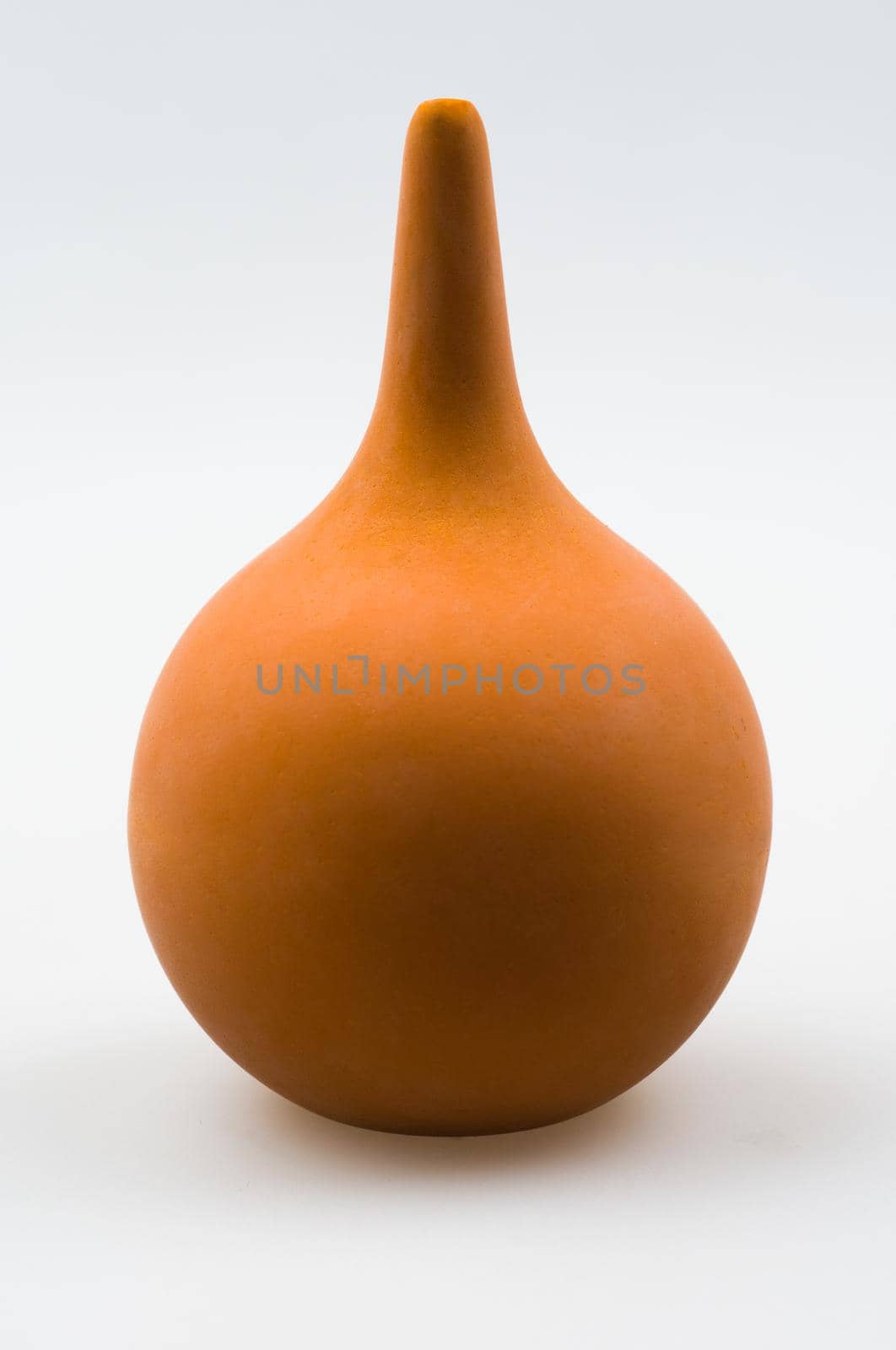 Enema (clyster) on white background with soft shadow