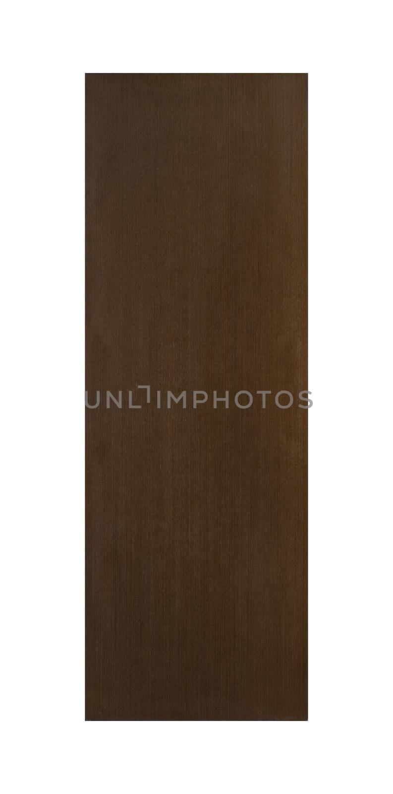 Common house interior door isolated on white background