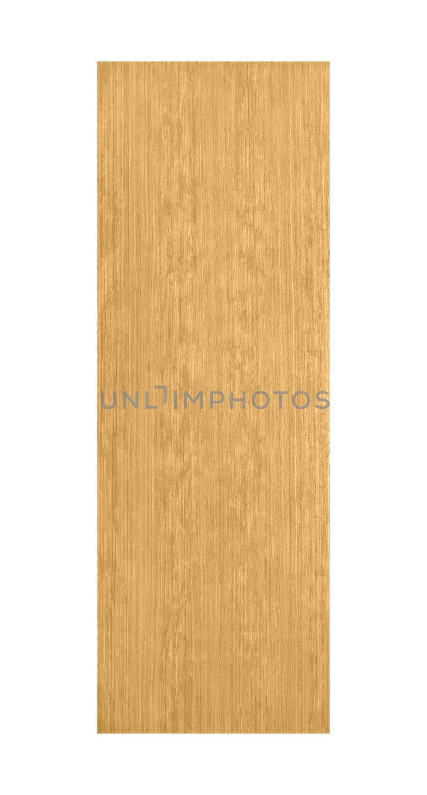 Common house interior door isolated on white background