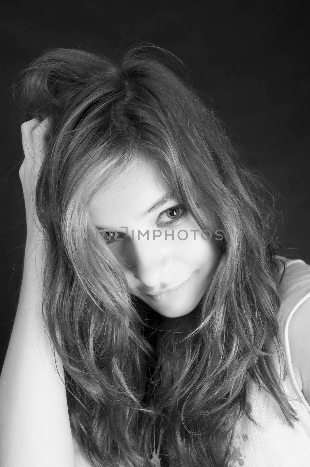 Portrait of a teenager girl. See more shots with this model in my portfolio.