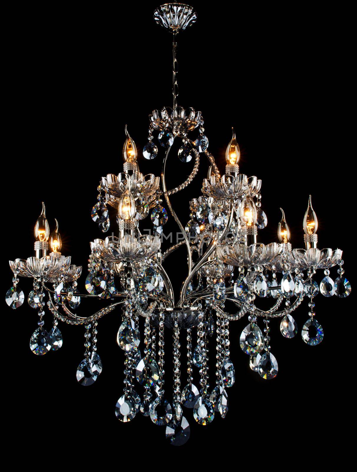 Contemporary glass chandelier by nikitabuida