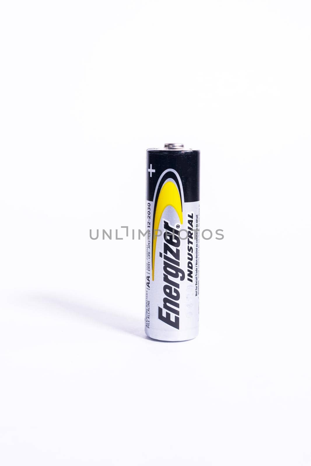 Tyumen, Russia-May 25, 2021: batteries manufactured by Energizer max isolated on a white background by darksoul72