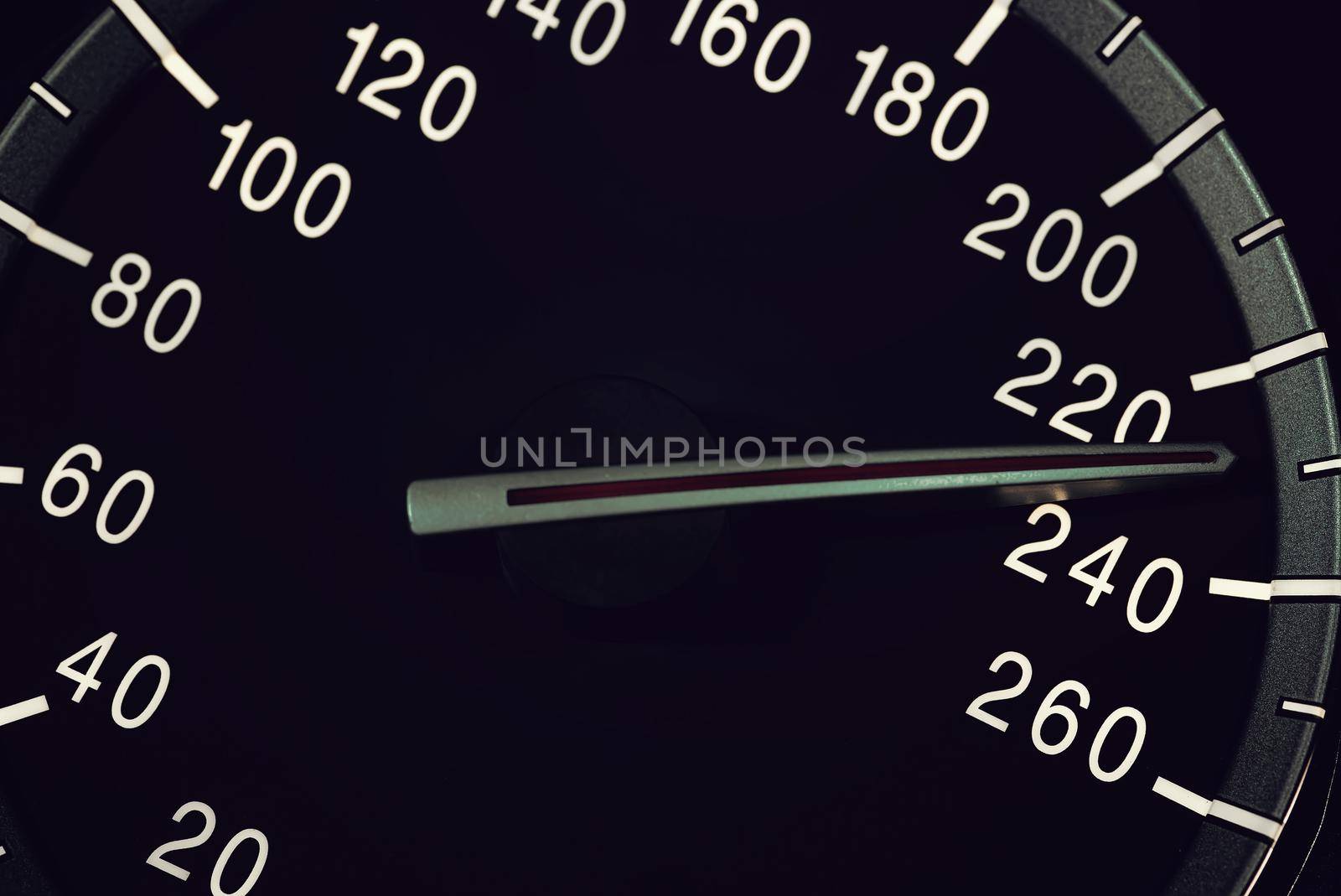 Detail of needle of odometer or speedometer of a car 6 by pippocarlot