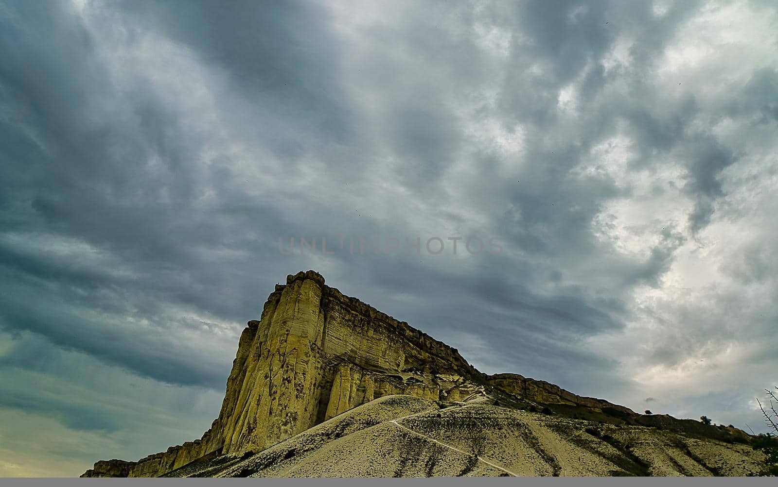 Landscape with a view of the White Rock in the Crimea by Vvicca