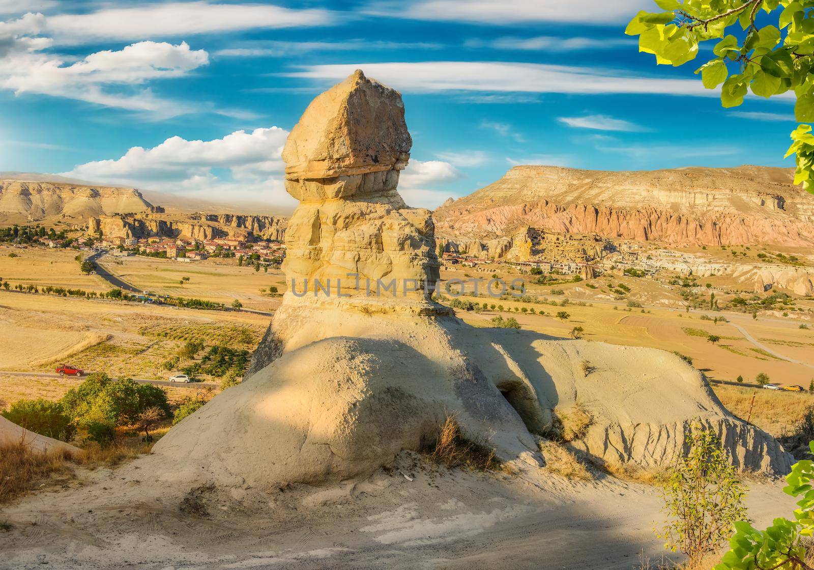 Stone Sphinx in Cappadocia by Givaga