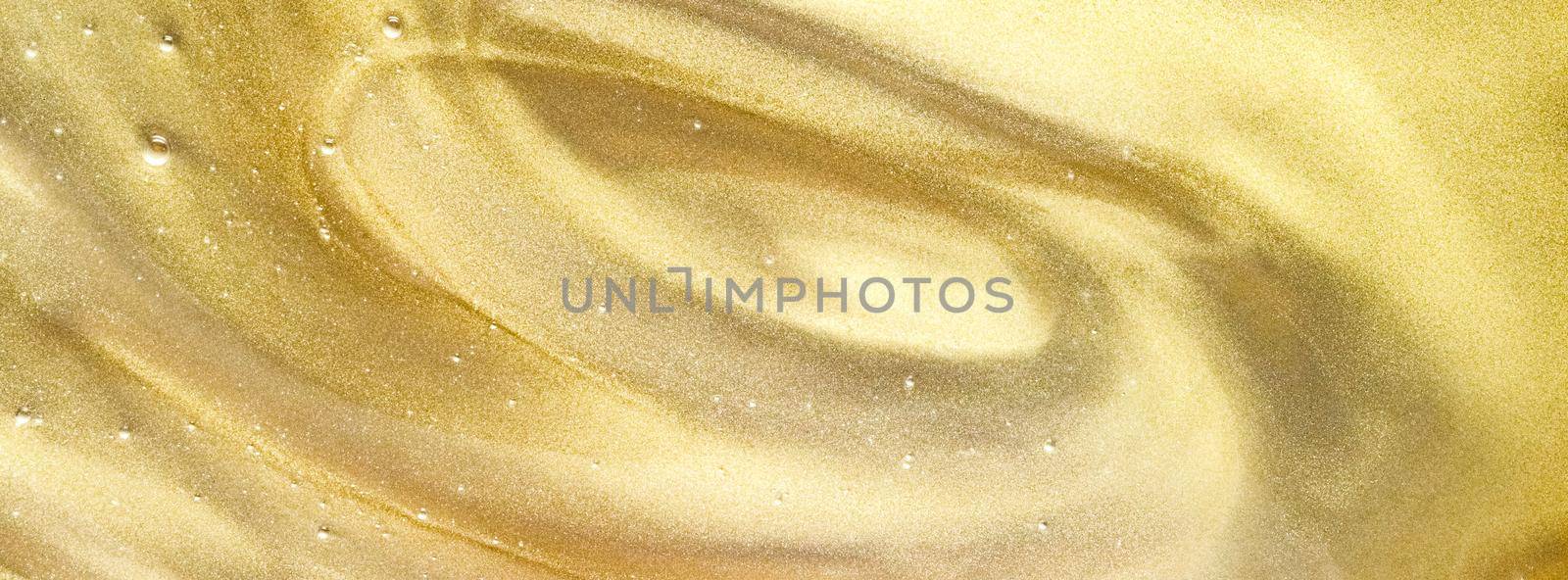 Abstract liquid banner background, paint splash, swirl pattern and water drops, beauty gel and cosmetic texture, contemporary magic art and science as luxury flatlay design by Anneleven