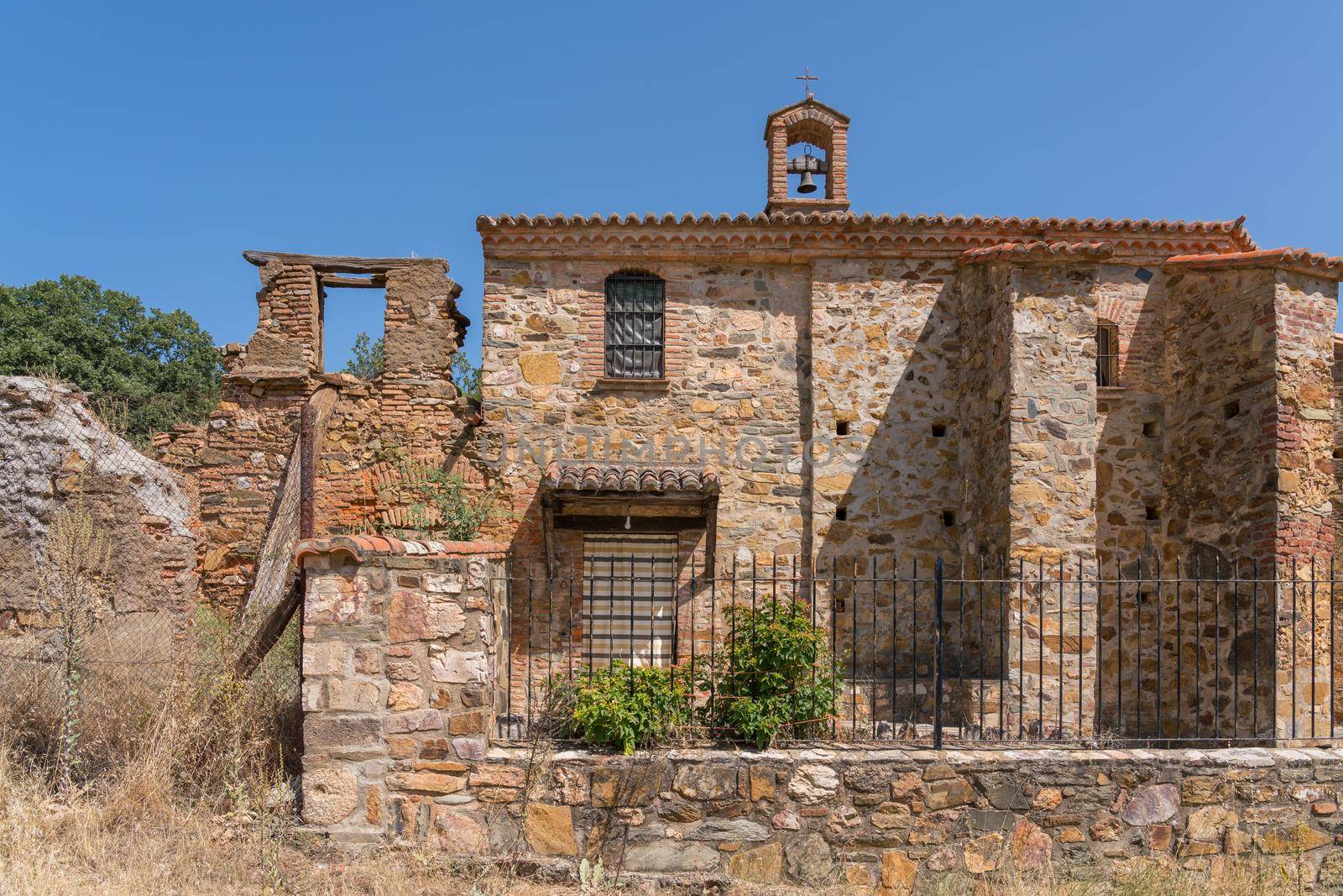 Bishop's Hospital. Navatrasierra, Las Villuercas, los Ibores and La Jara geopark, Caceres province, Extremadura, Spain by EduardoMT