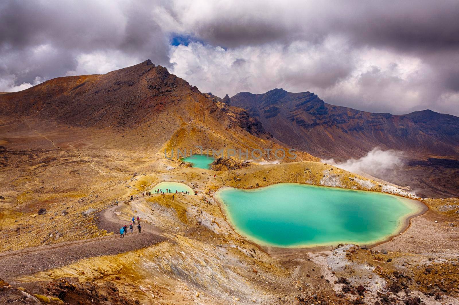 Tongariro Crossing park in the New Zealand by fyletto
