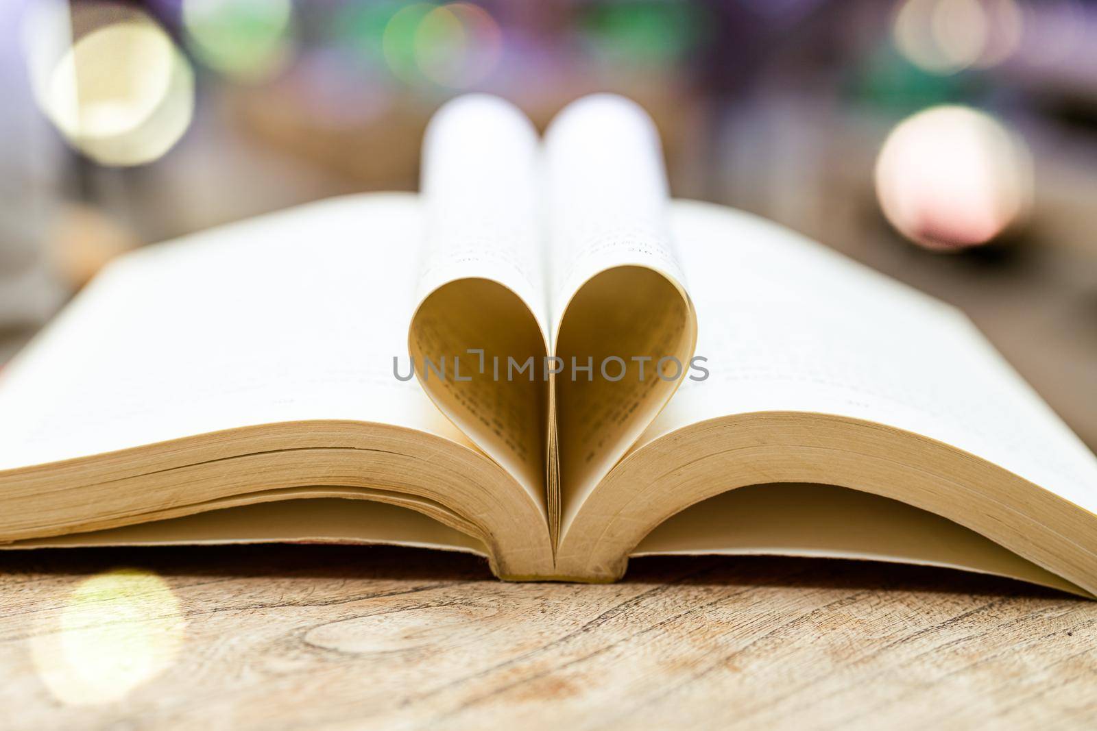 book in heart shape, wisdom and education concept, world book and copyright day by psodaz