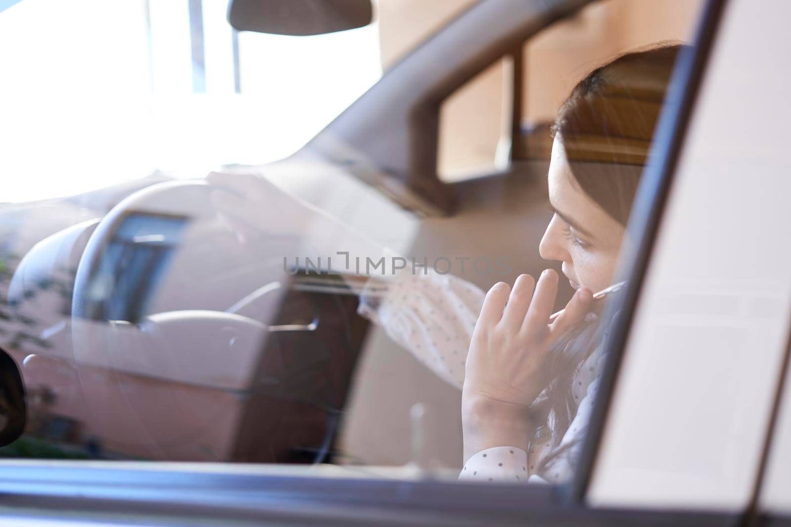 Unsafe driving. Talking on the Phone While Driving by golibtolibov