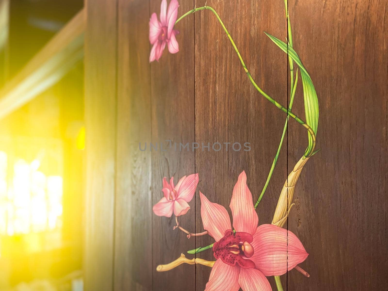 Antique decorative items decorate in restaurant by NongEngEng