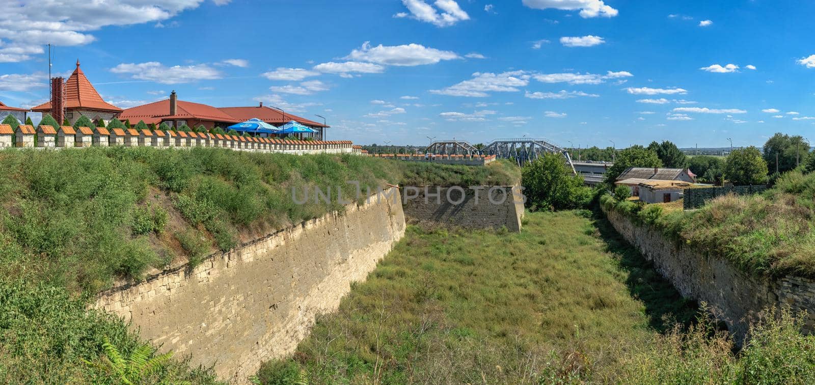 Shaft and moat of the Fortress in Bender, Moldova by Multipedia
