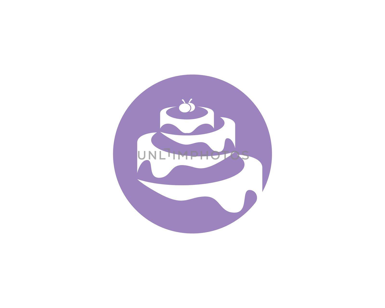 Cake logo vector by awk