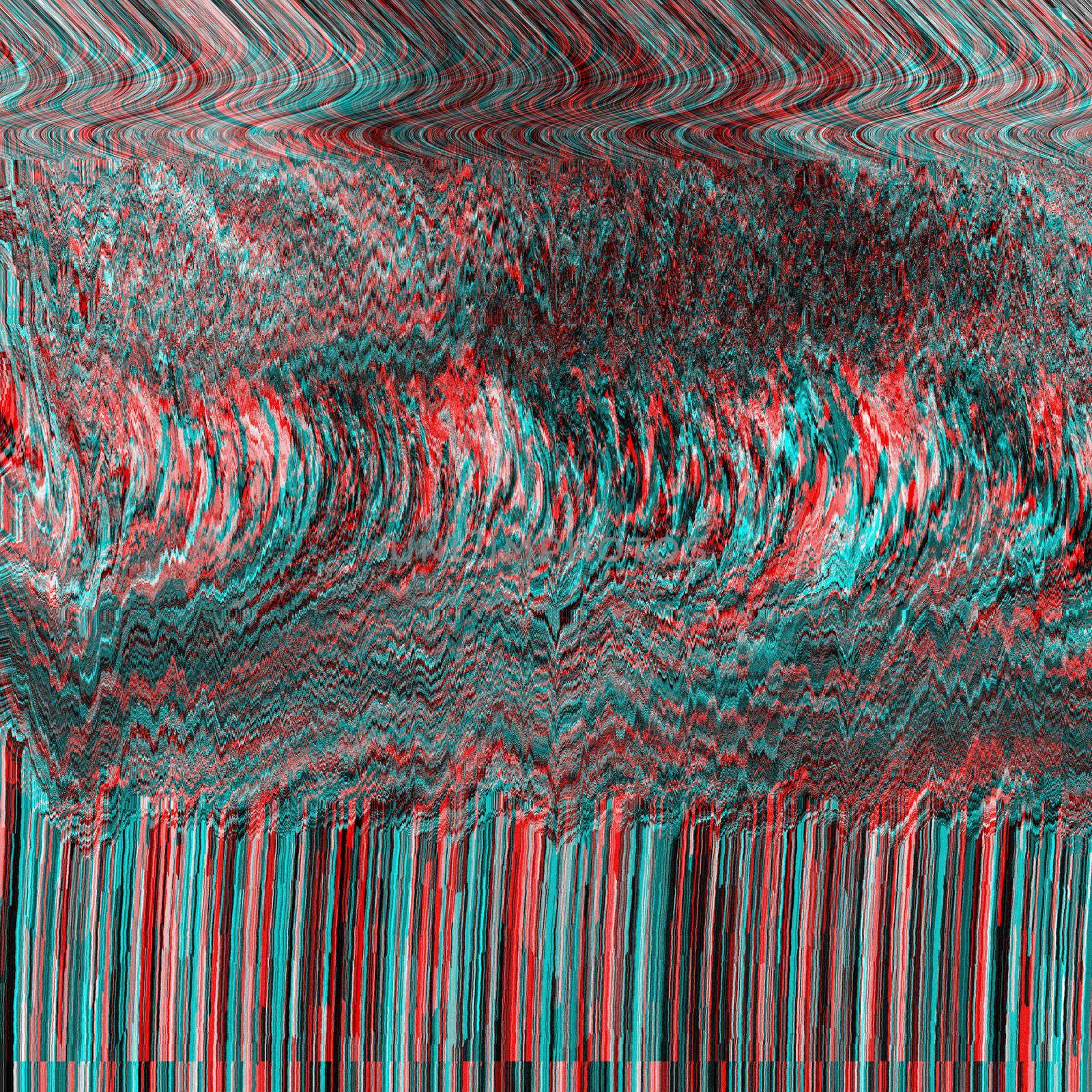 Glitch TV psychedelic Noise background Old screen error Digital pixel noise abstract design. Photo glitch. Television signal fail. Technical problem grunge wallpaper by DesignAB