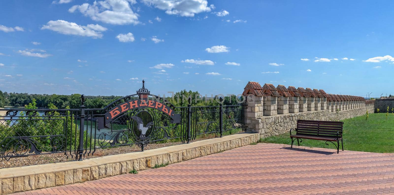 Alexander Nevsky Park in Bender, Moldova by Multipedia