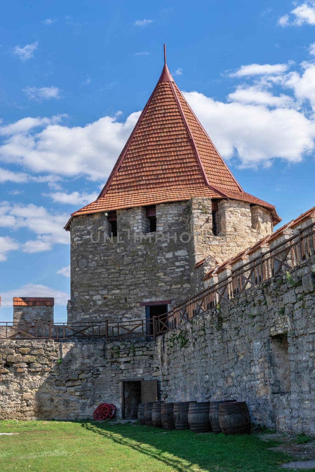 Fortress walls and towers of the Bender fortress, Moldova by Multipedia