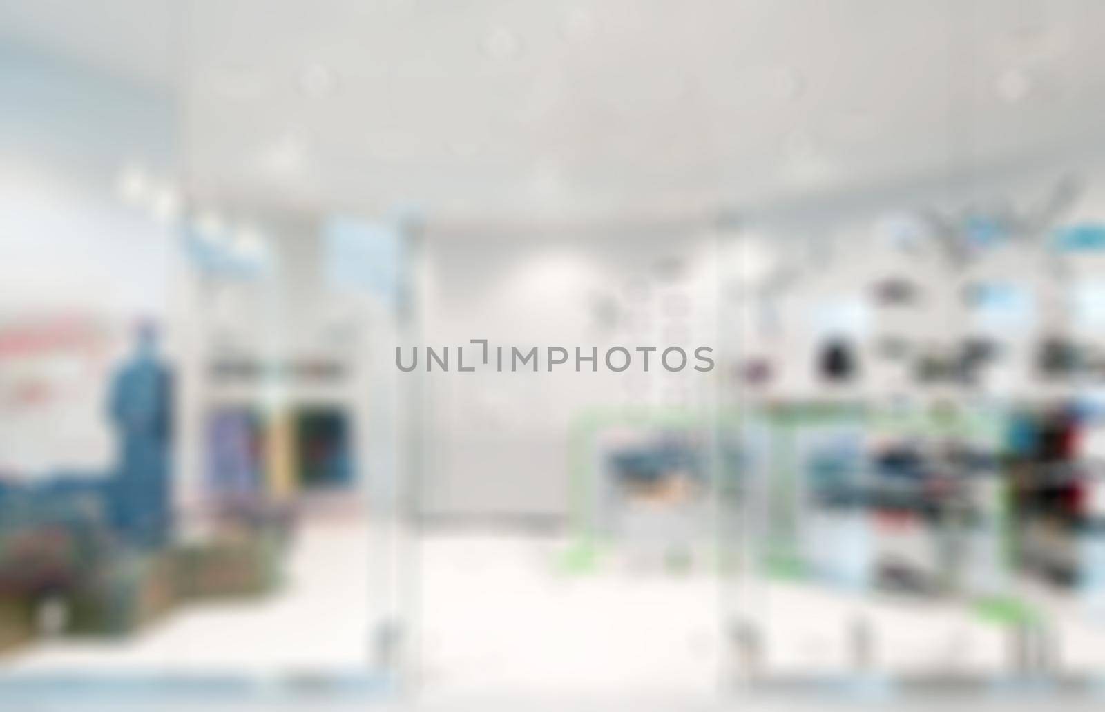 Blur background Shopping mall theme by nikitabuida