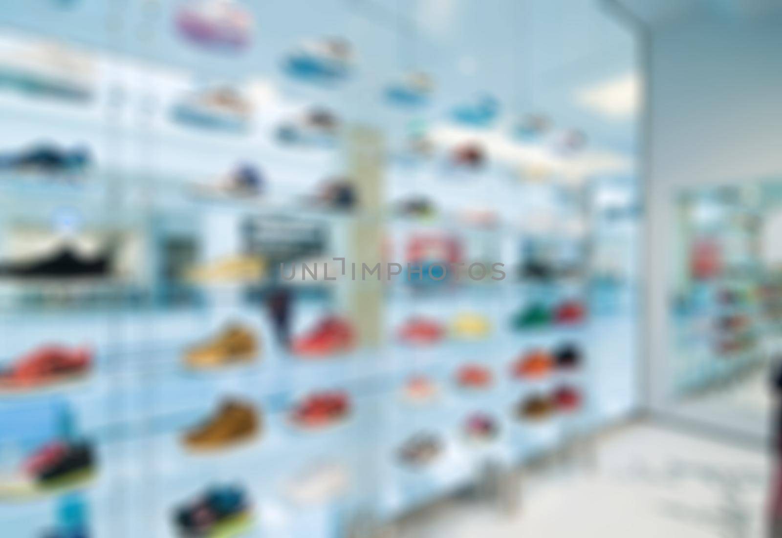 Abstract blur of Clothing store by nikitabuida