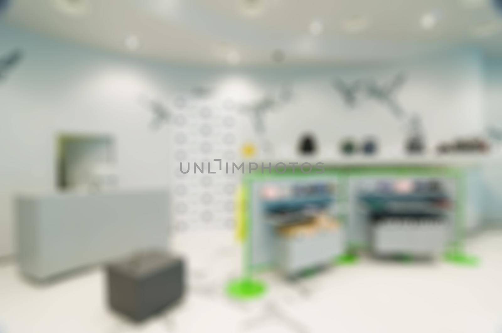 Blur background Shopping mall theme by nikitabuida