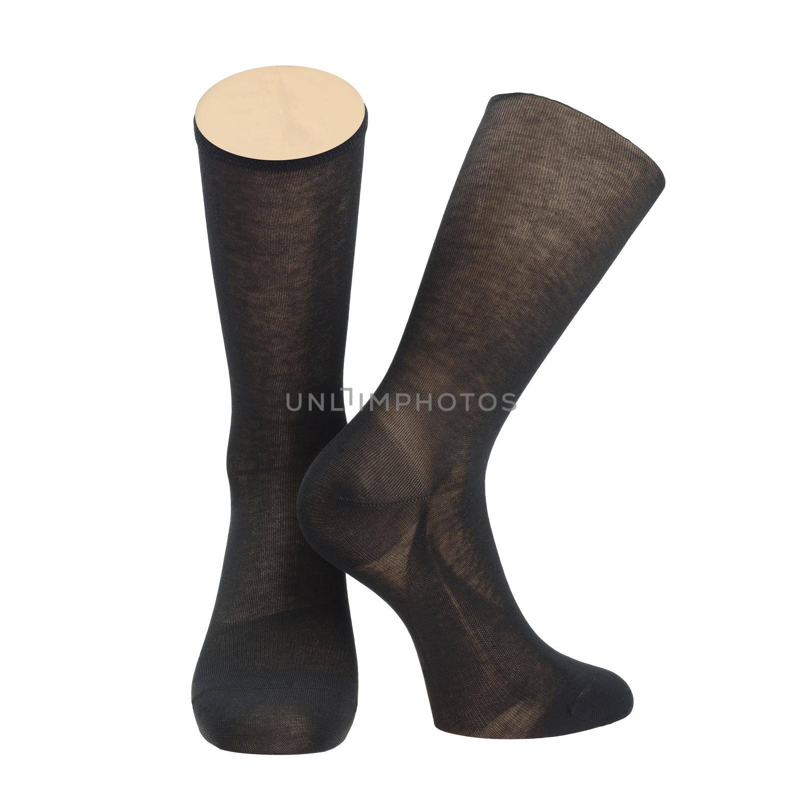 Pair of socks on mannequin by nikitabuida