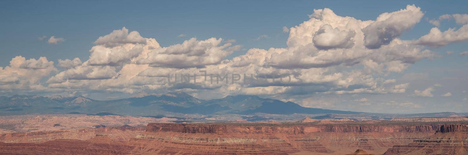 Panorama of Canyonlands landscape in Utah. by jyurinko