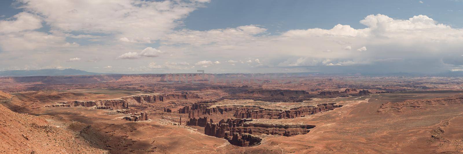 Panorama of Canyonlands landscape in Utah. by jyurinko