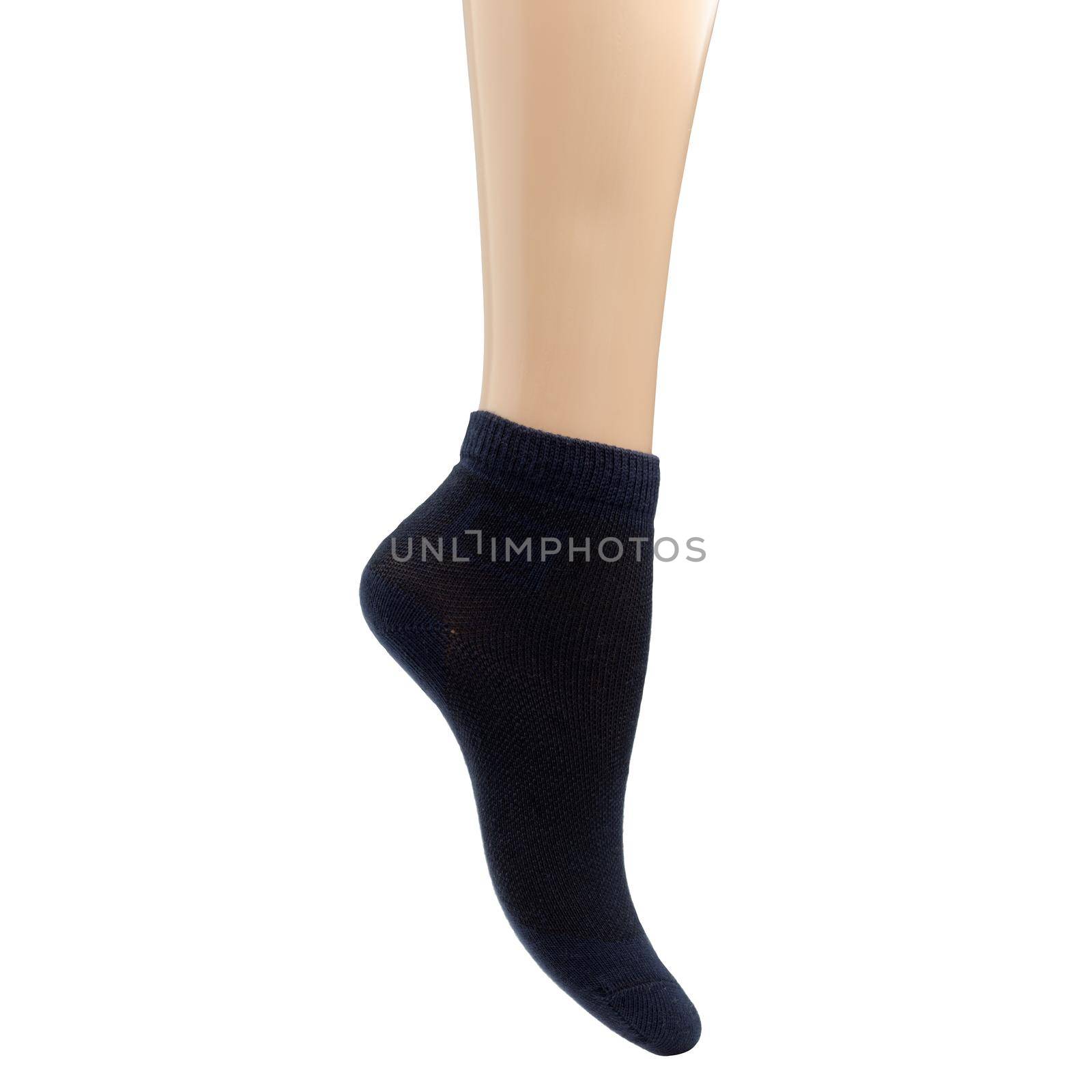 Socks on mannequin leg by nikitabuida