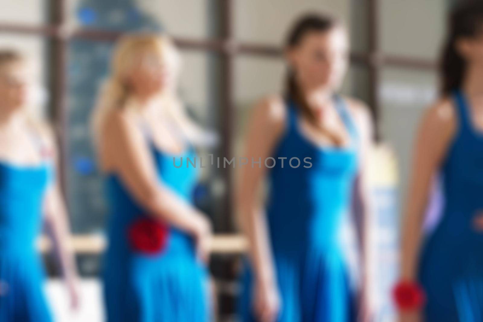 Dance class for women blur background by nikitabuida