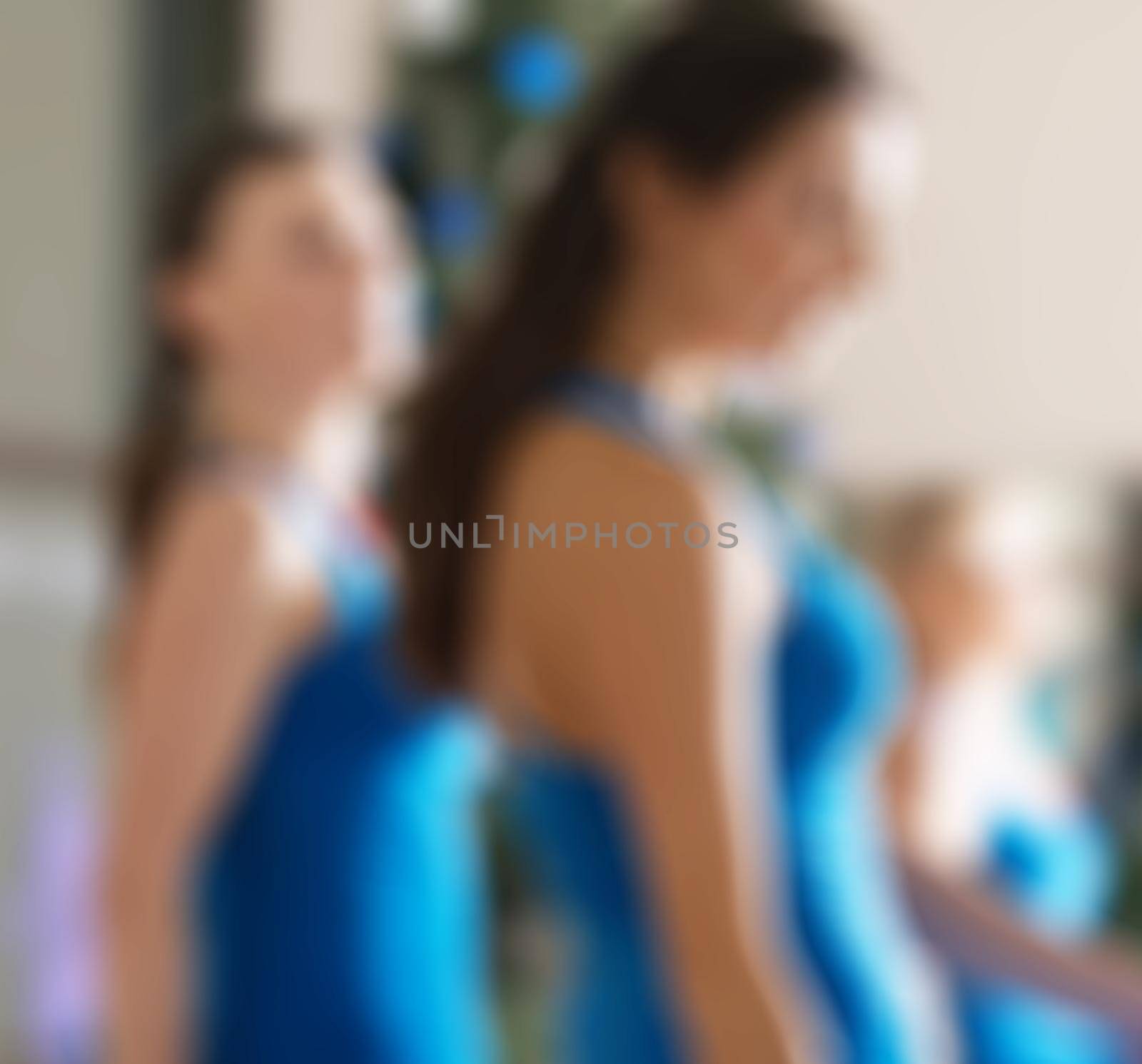 Dance class for women blur background by nikitabuida