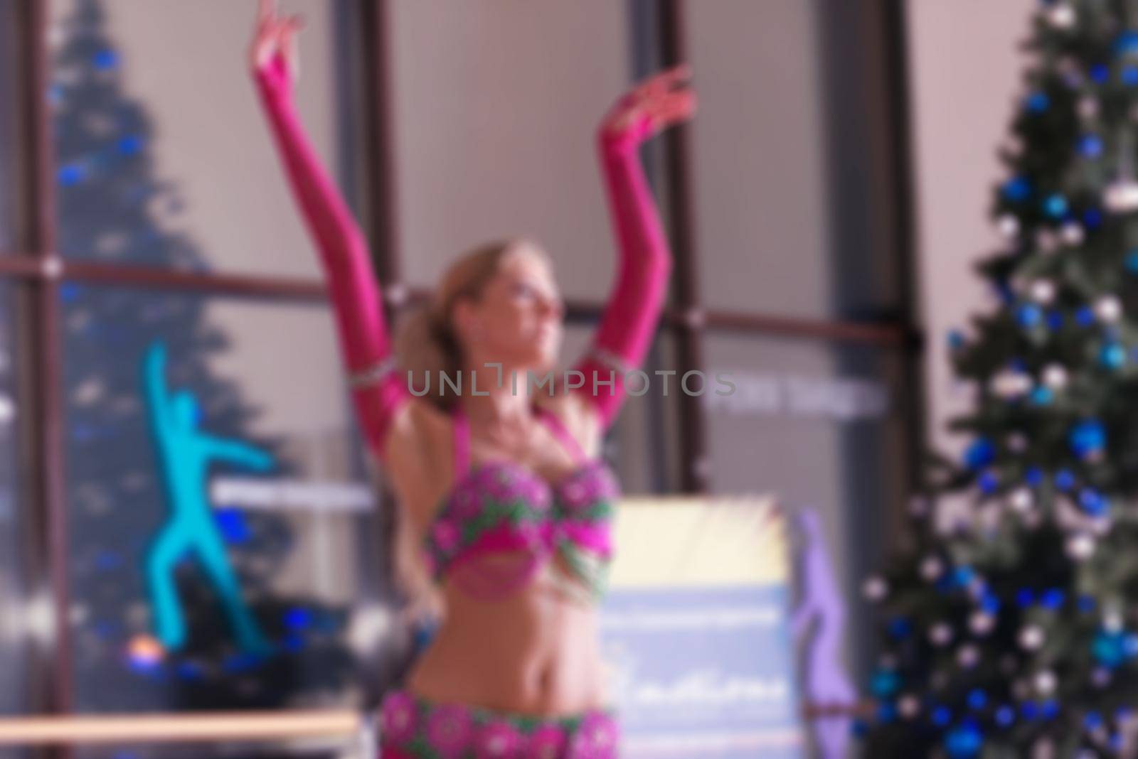 Dance class for women blur background by nikitabuida