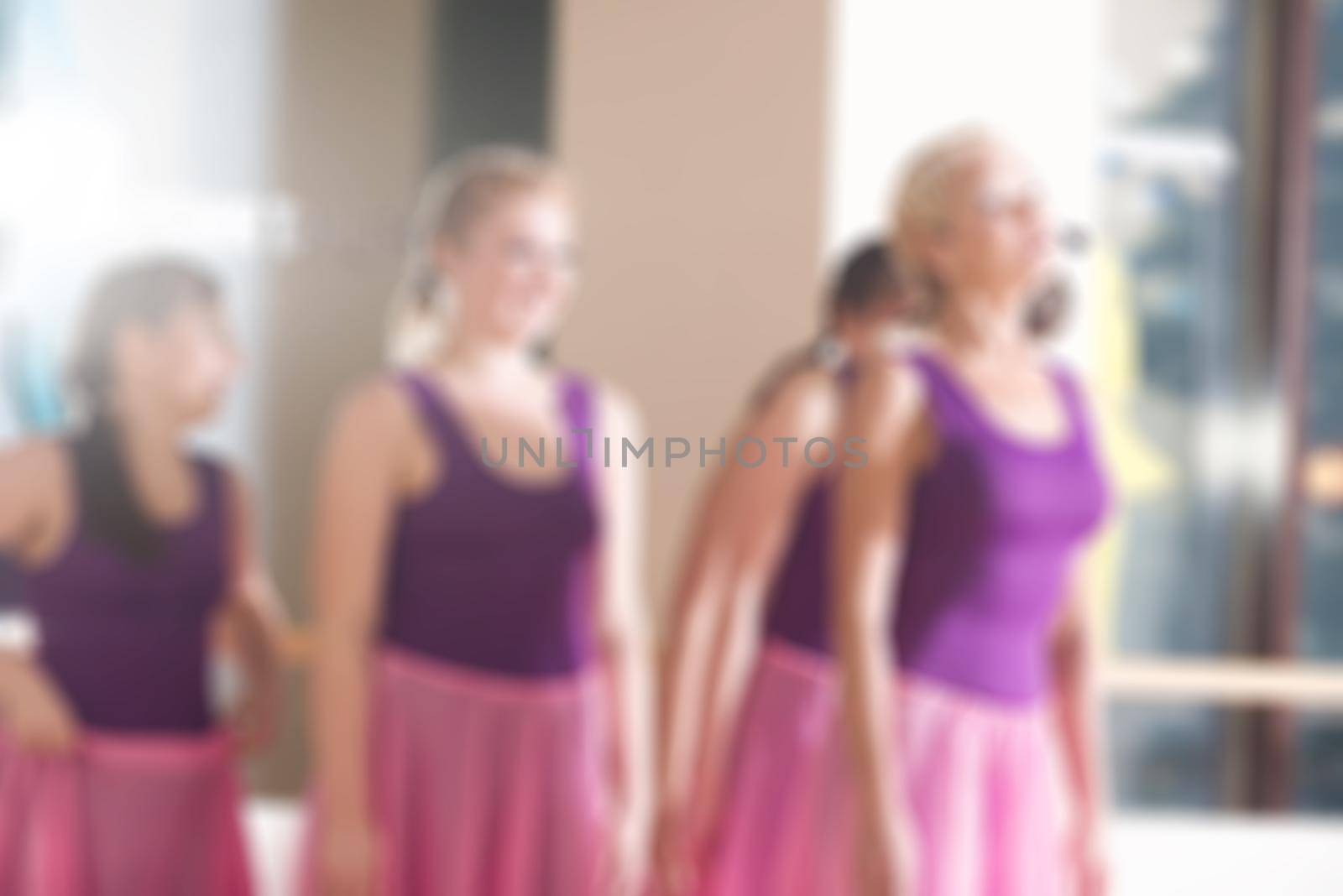 Dance class for women blur background by nikitabuida