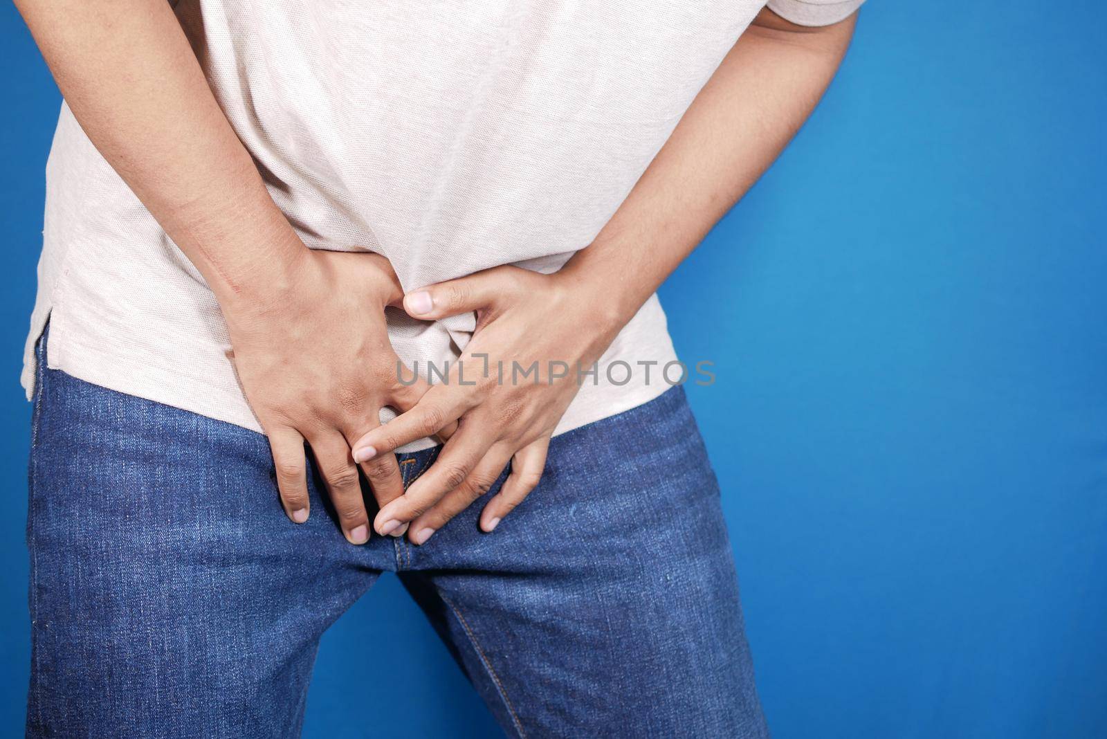 the concept of prostate and bladder problem, crotch pain of a young person by towfiq007