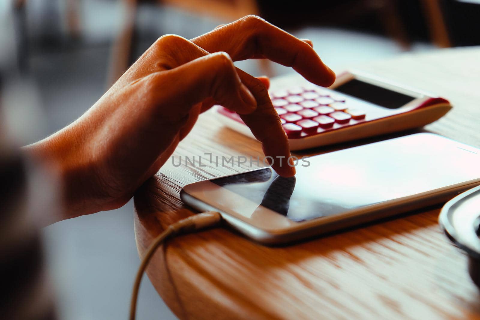 Woman Using a Smart Phone