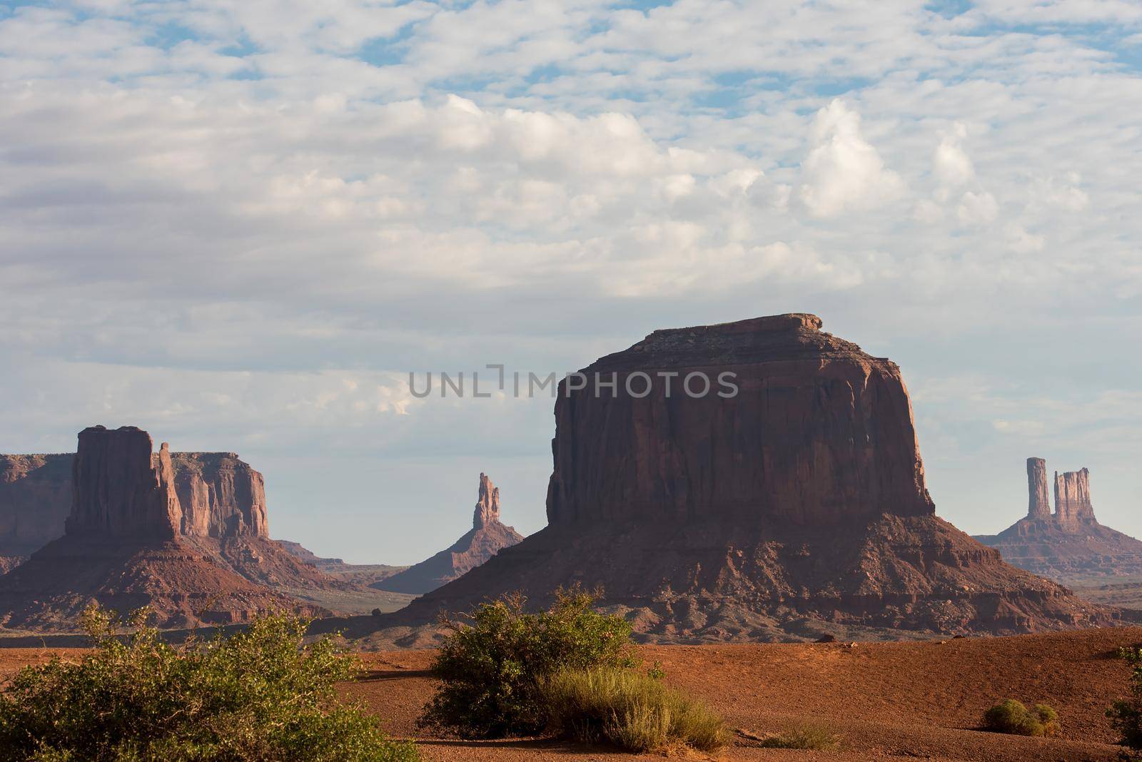 Utah Monument Valley National Park butte and mesa scene by jyurinko