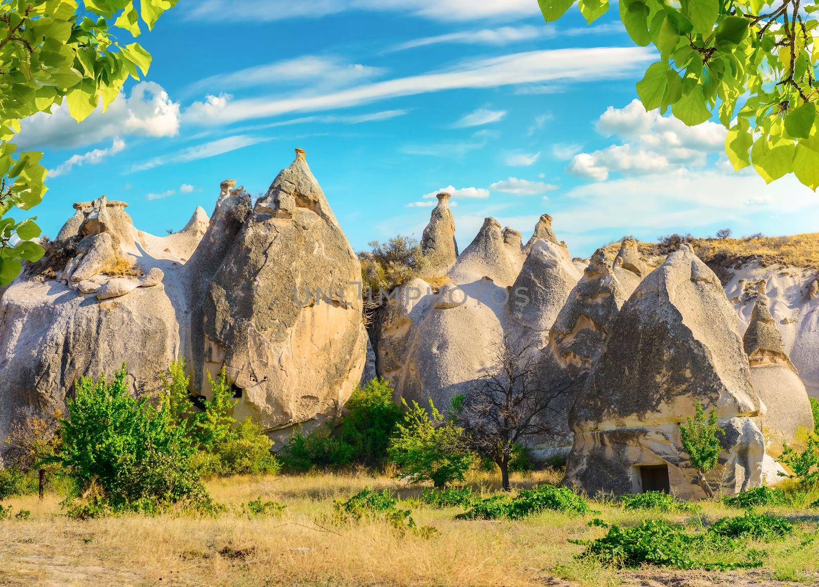 Love valley in Goreme national park. Cappadocia, Turkey