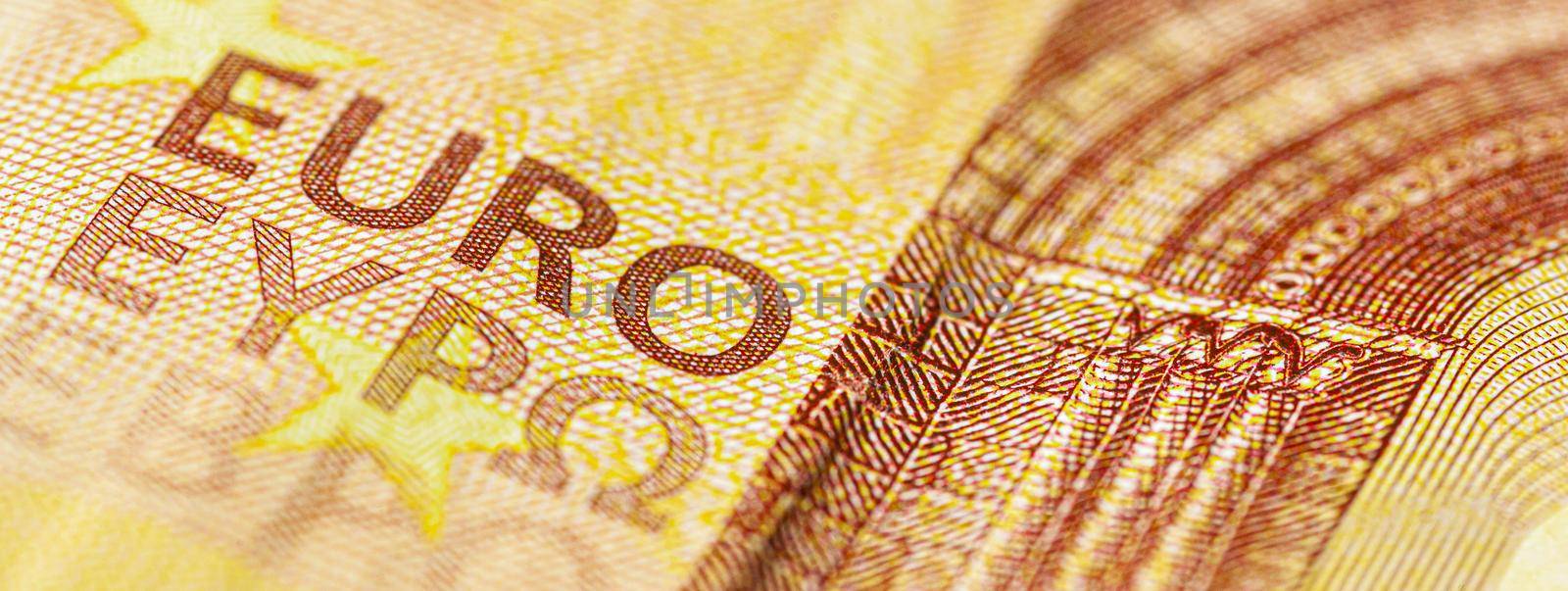Euro bill detail banner 2 by pippocarlot