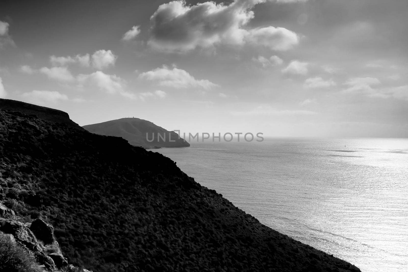Beautiful cliffs and beaches in Cabo de Gata nature reserve, Almeria, Spain