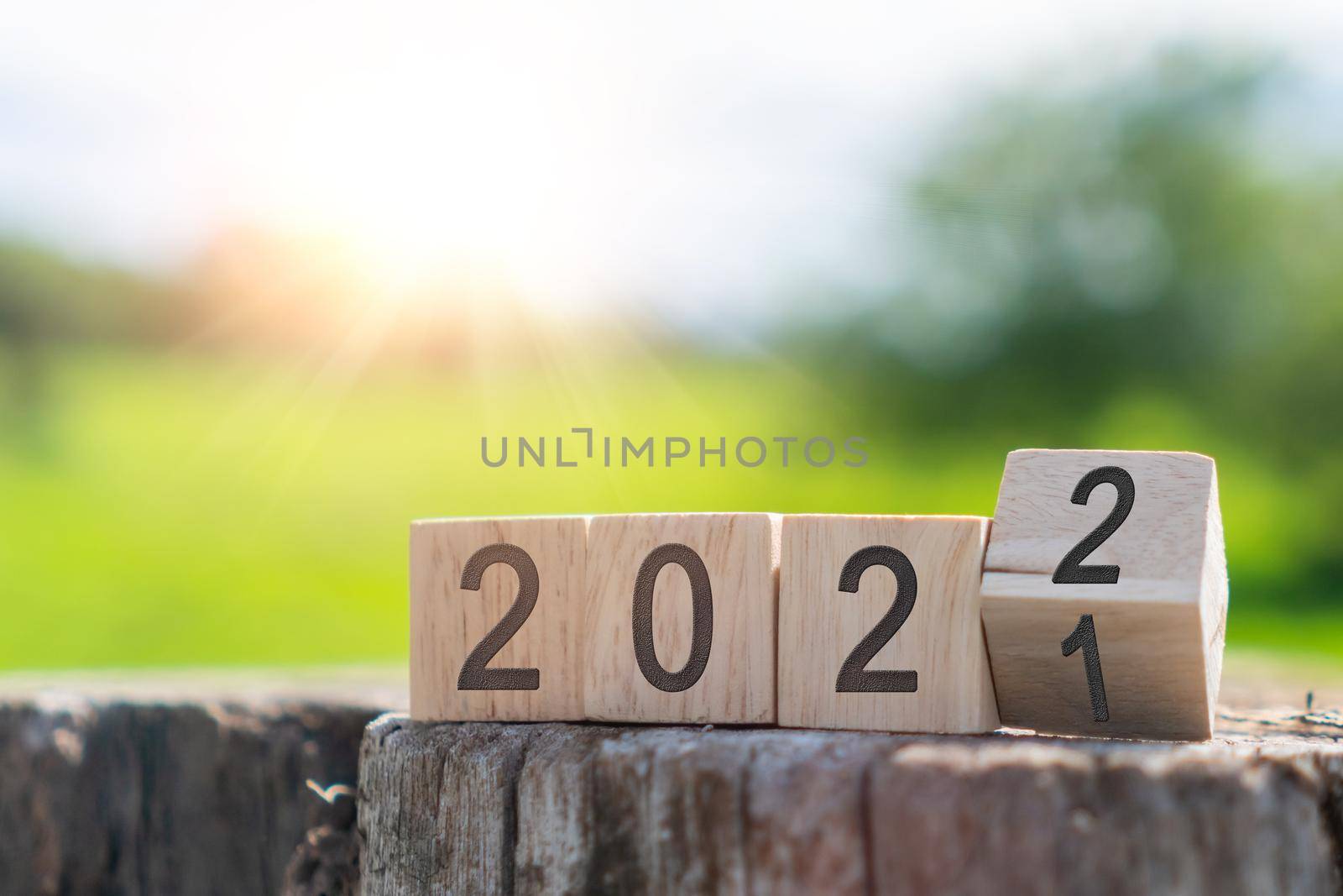 The year 2022 will usher in a new era of creative inspiration and concept background. Make a fresh start in your planning or make a new life resolution. by Suwant