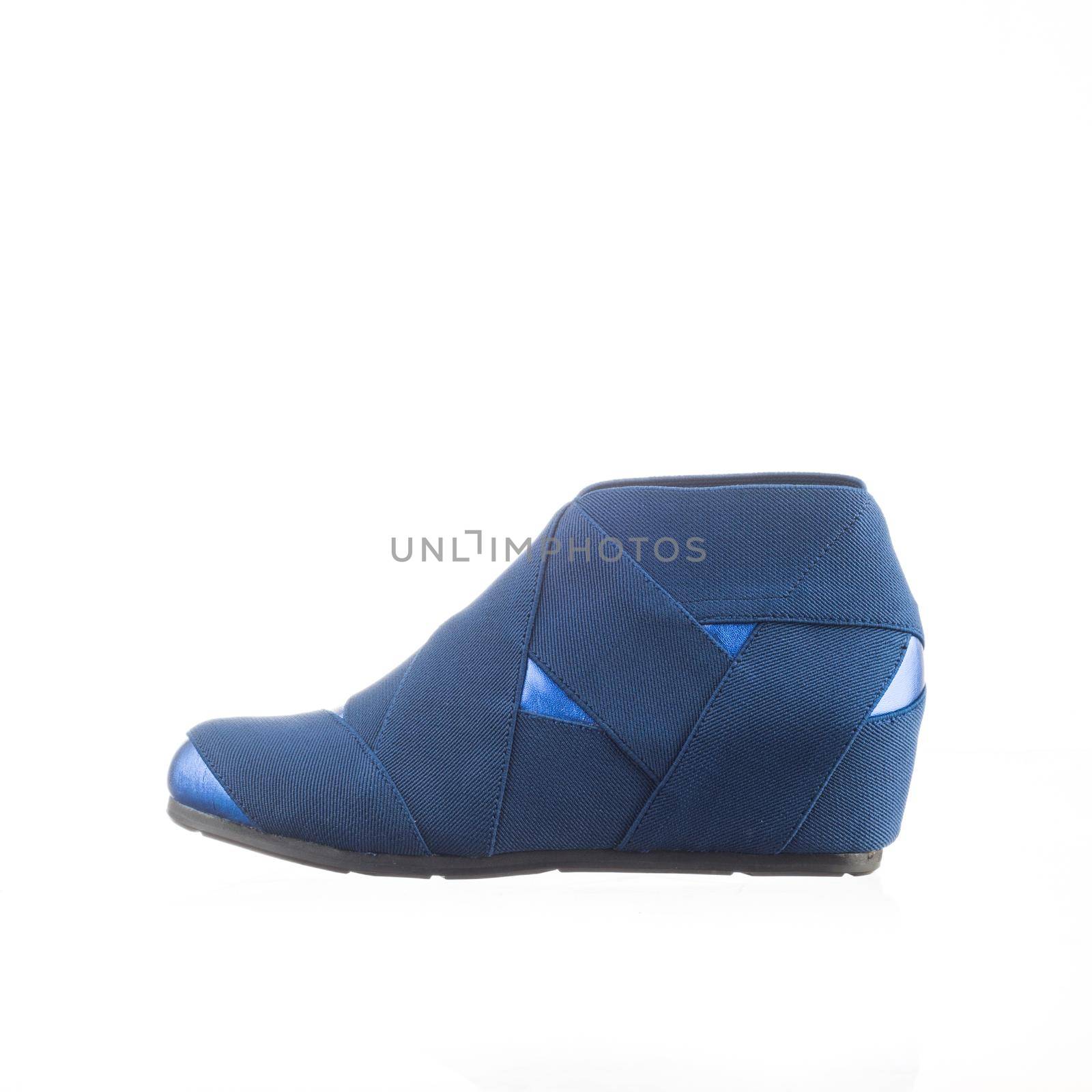 Modern fashionable women shoe shot in studio